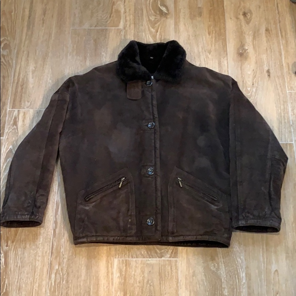 Jones New York Leather Jacket